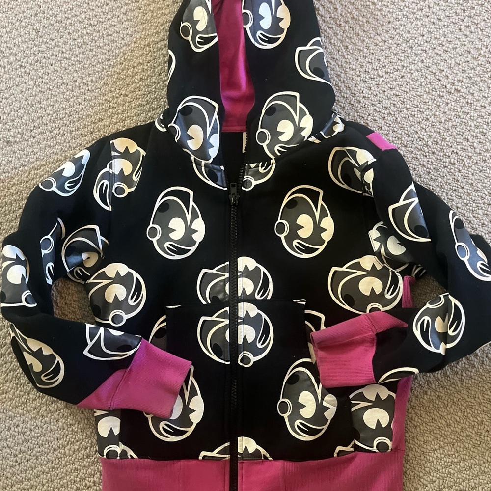 Kid Robot # zip fleece hood women